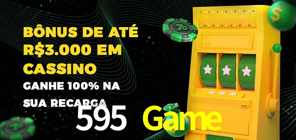 595 Game melhor bônus de depósito