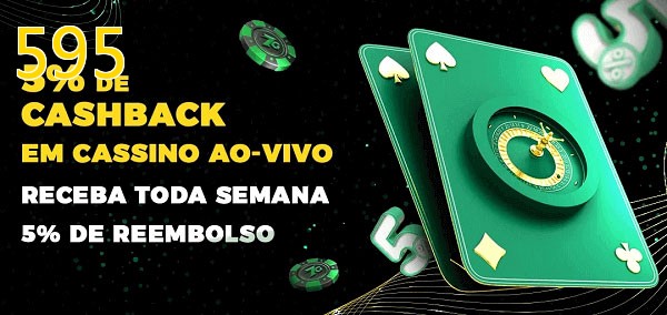 Promoções do cassino ao Vivo 595